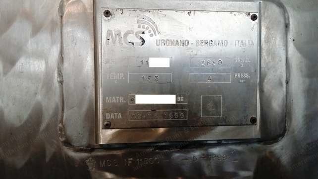 MCS, HT, 1999, Fabric Width 1800 to 2000mm, Max Temp 140°C