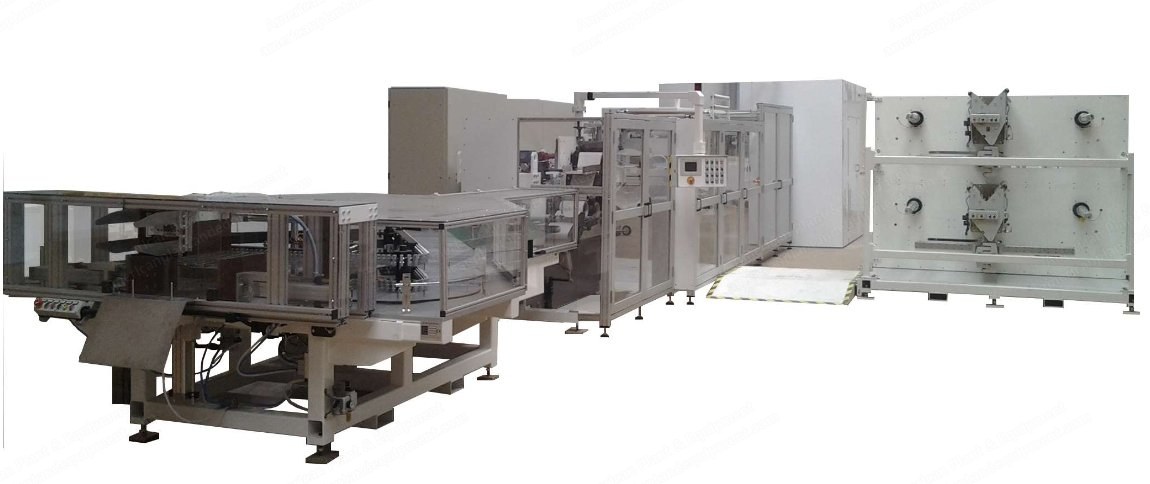NovaStar, UND150, 2014, Underpad Production Line, 160 m/min, 170 pcs/min