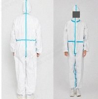 NovaStar, Disposable Medical Protective Clothing, 60g Polypropylene, Ethylene Oxide Sterilized, 50-Piece Carton