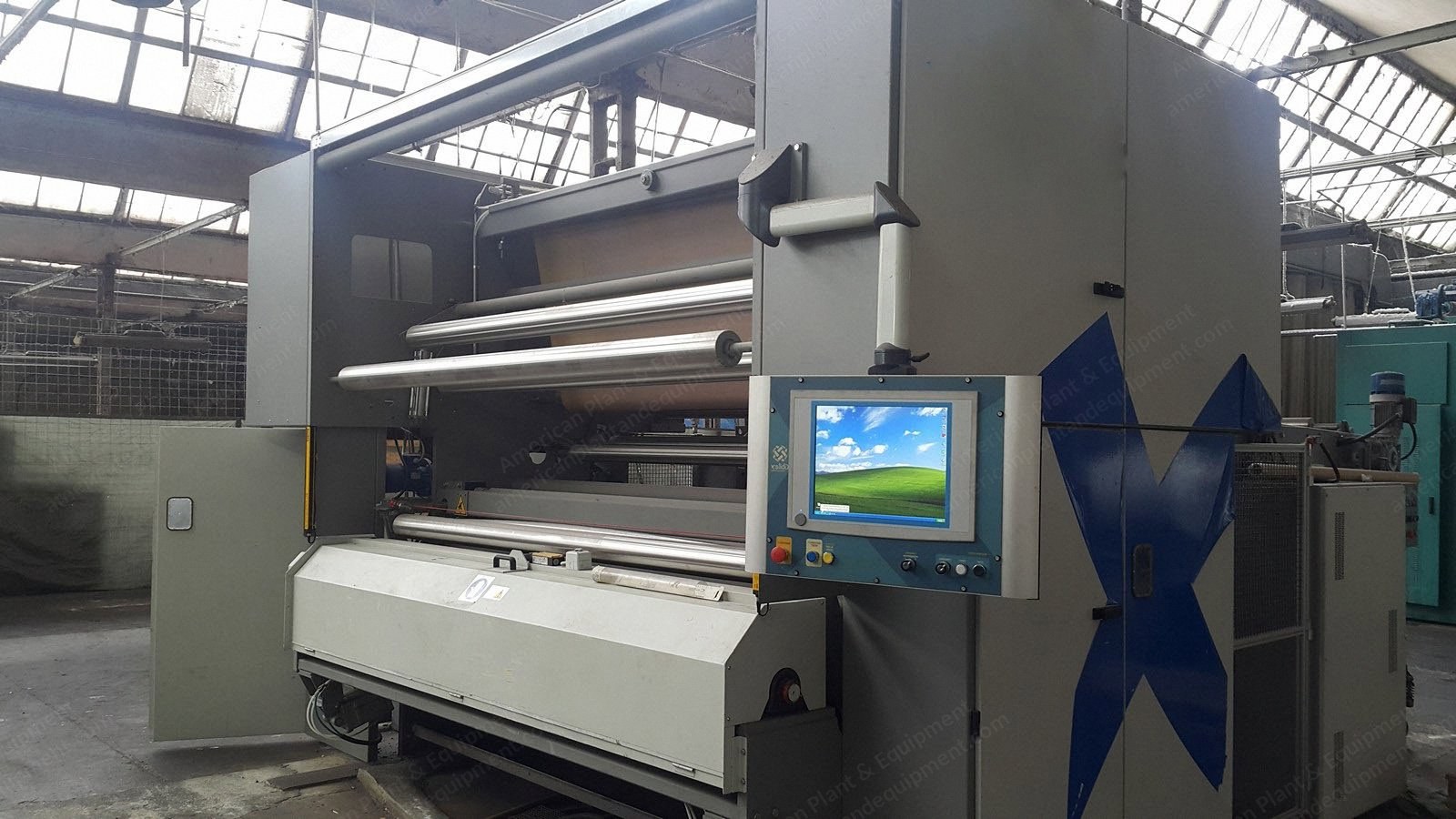 Cibitex, Shrinktex, 2013, Sanforising Machine, Working Width 2400mm, Felt Width 2480mm, Steam Heated