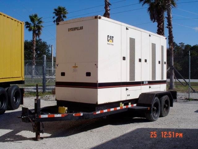 Caterpillar, XQ350, 2000, 280 kW, 380/220V, Trailer Mounted Diesel Generator Set