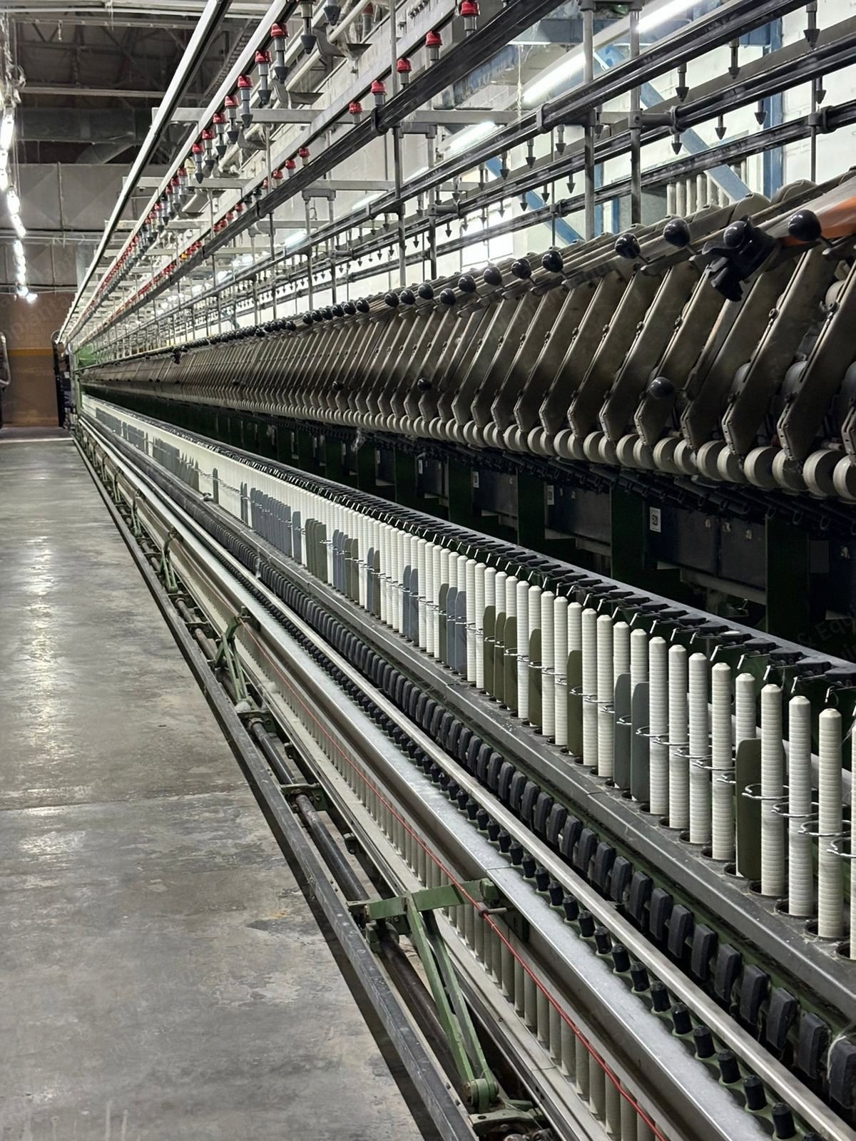 Cognetex Ringframes, Linked Savio Winders, 1994-2003