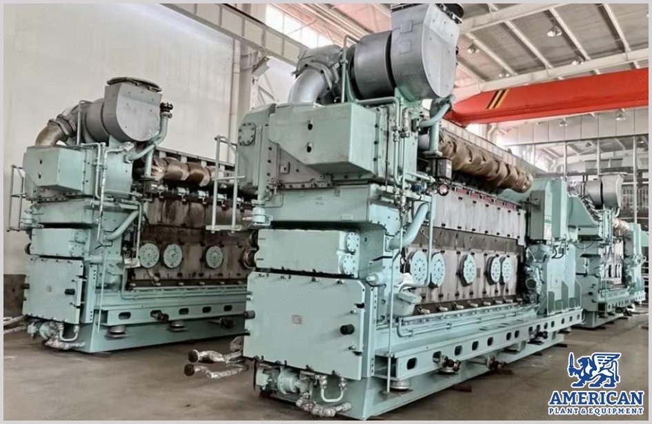 MAN, 8L27/38, 2640kW, 720 RPM, 8 Cylinders, Four Stroke Marine Engine