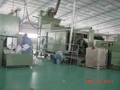 Spinnbau, Hergeth, Schott & Meissner, Complete Line for Thermobonded Nonwovens, 2500mm Working Width