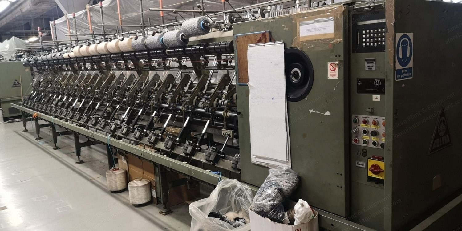 Allma Saurer, ESP-F, 1996, Twisting Machine for Fancy Yarns, 48 Spindles