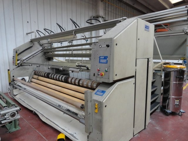 Monti, SARF, 1986, Automatic Sewing, Brushing, Dust Removing Machine, 3400mm, E&L Metal Detector