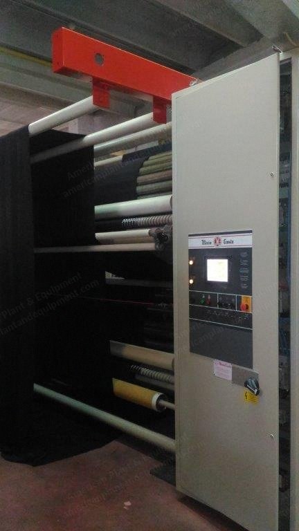 Mario Crosta, Raising Machine, 2005, 2400mm Working Width, 48 Rolls, Double Drum