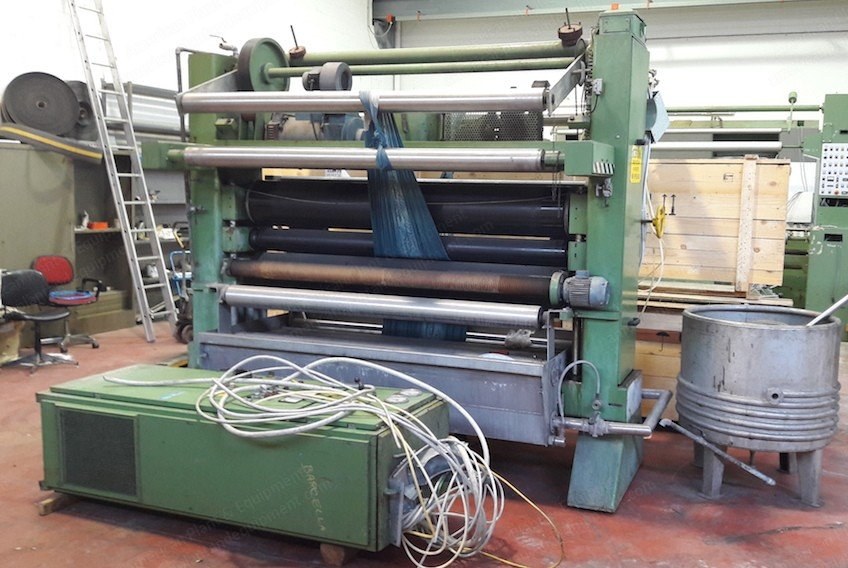 Beta, 3 Rolls Padder Mangle, 1990, 1800mm Working Width, Double Squeeze