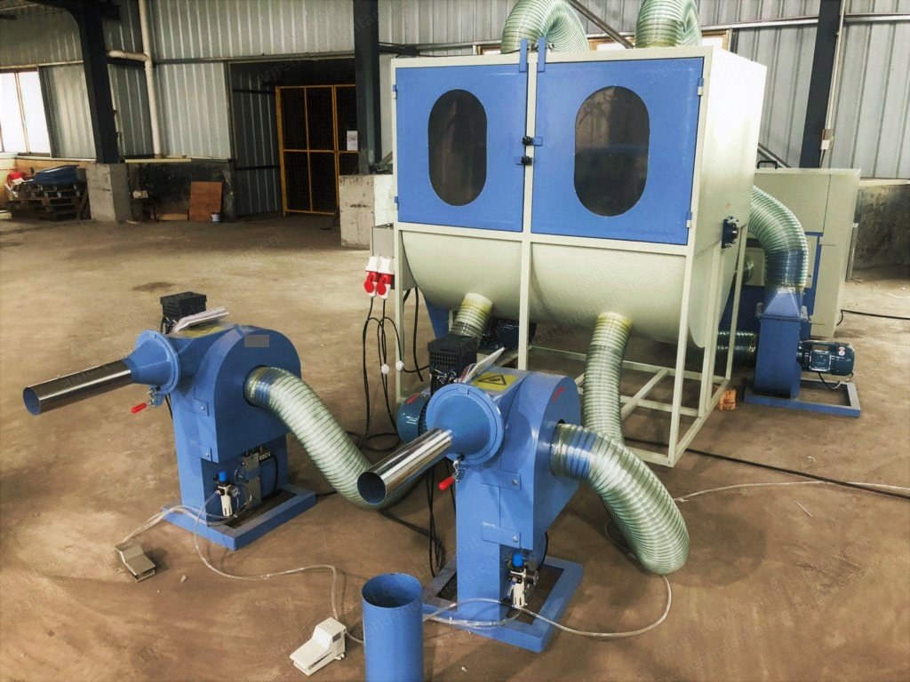 NovaStar, PC221, Pillow Filling Line, Feather and Down Mix