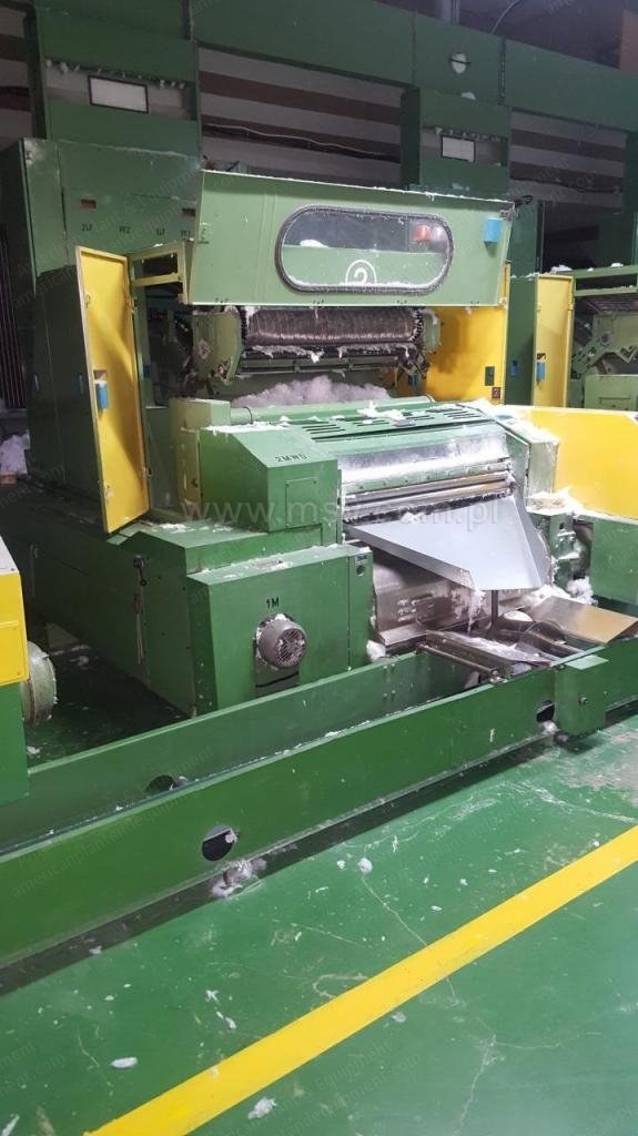 Falubaz, CZ 693, 1994, Cosmetic Cotton Wool Line, 6 Carding Machines