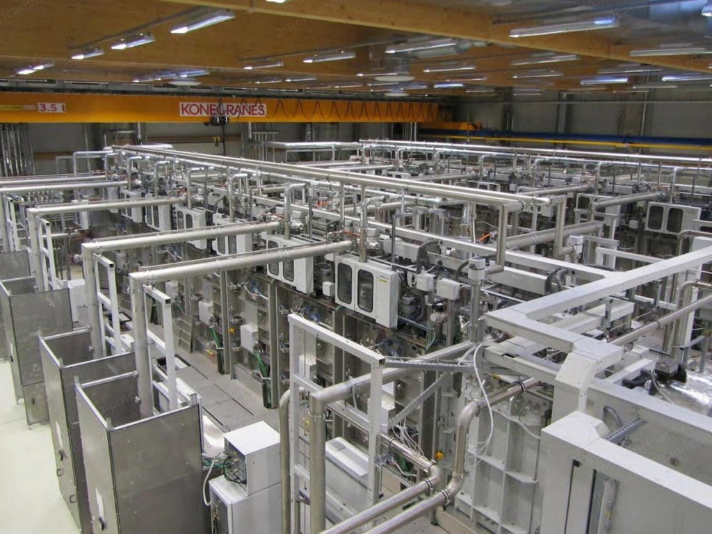 AMAT, New Aristo, 2008, Thin Film Solar Panel Production Plant, 80 MW, 14 Chambers