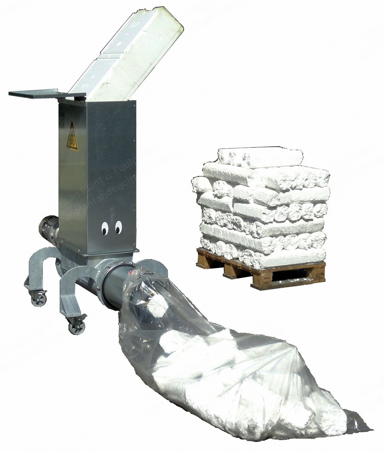 KBM, Nano, Polystyrene Waste Densifier, 10-15 kg/h, 1.5 kW, 230/110V