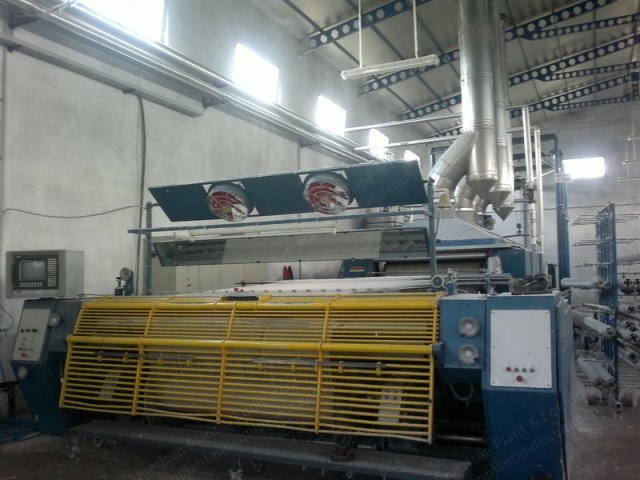 Benninger-Zell Sizing Machine, 1996, 2600mm Head Width, 2000mm Size Roll Width, Single Batch