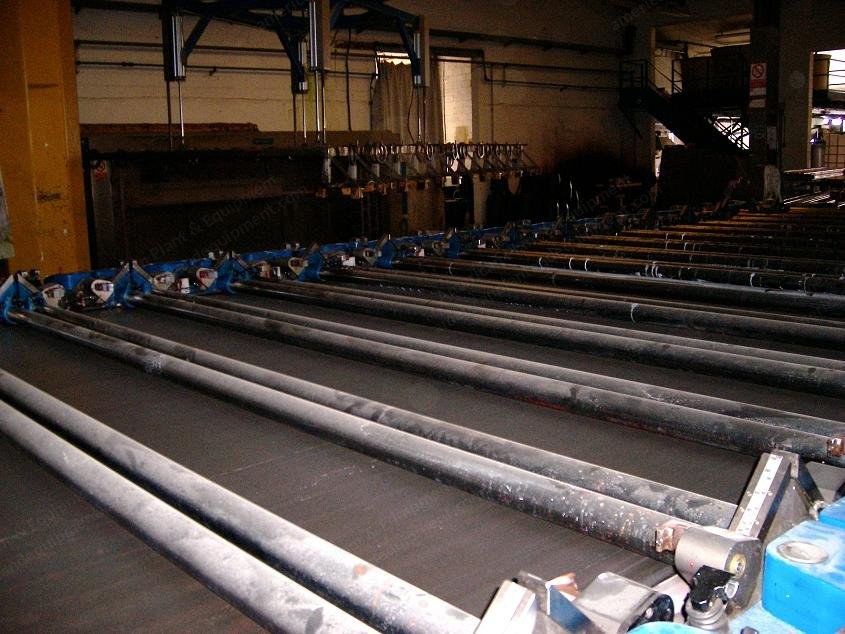 Zimmer Rotary Printer with Dryer, 2002, 3600mm Width, 18 Colors, Gas Dryer