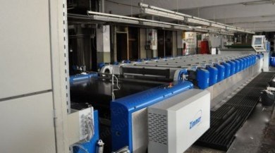 Zimmer, Rotary Printer, 2007, 1850mm Printing Width, 12 Colors, Magnet System, Gas-Heated Dryer