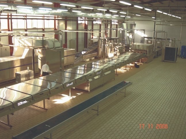 Norcros, Chocolate Enrober with Cooling Tunnel, 2008, 1050mm Width, 48m Tunnel, 2000kg Tank, Stainless Steel