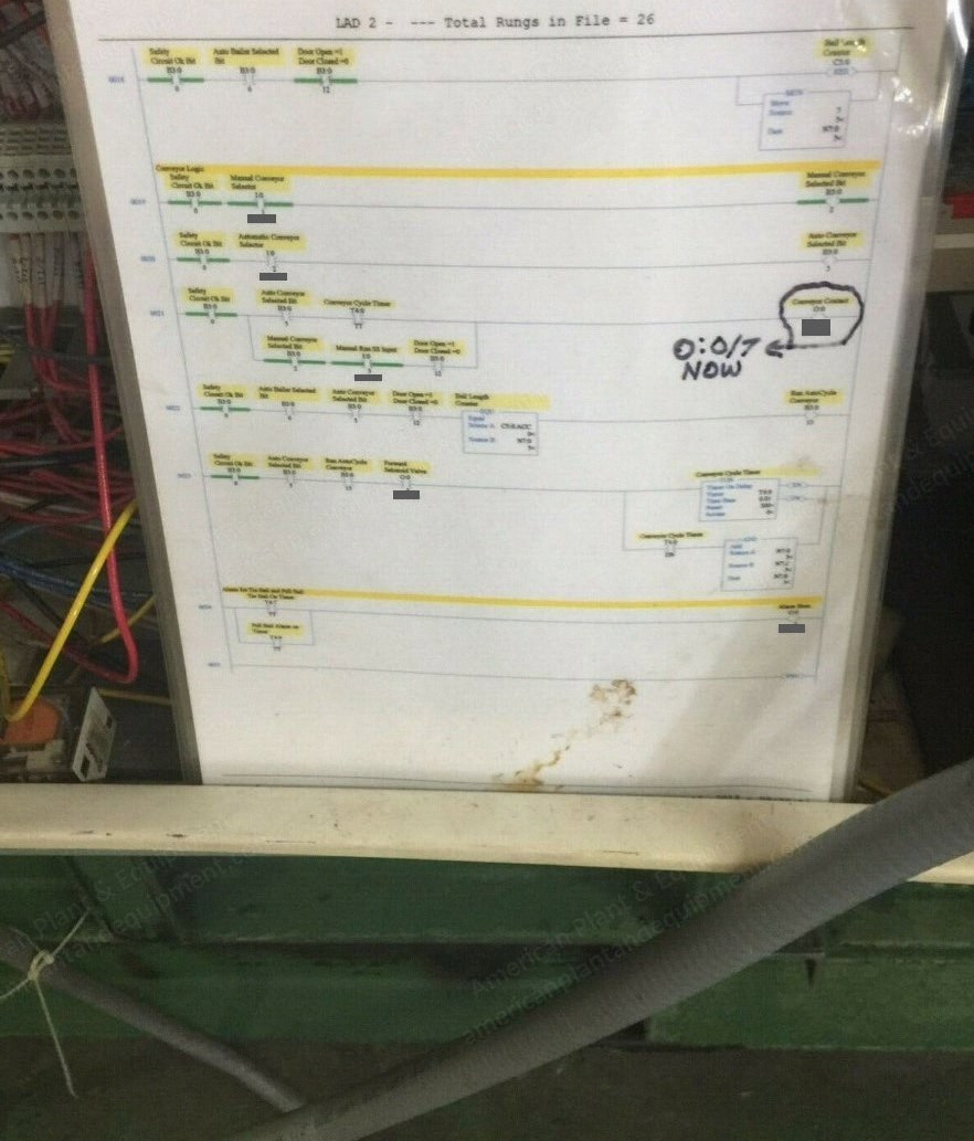 Walters, WHB3042, Horizontal Baler, 30 HP Motor, 30x42x60" Bale Size