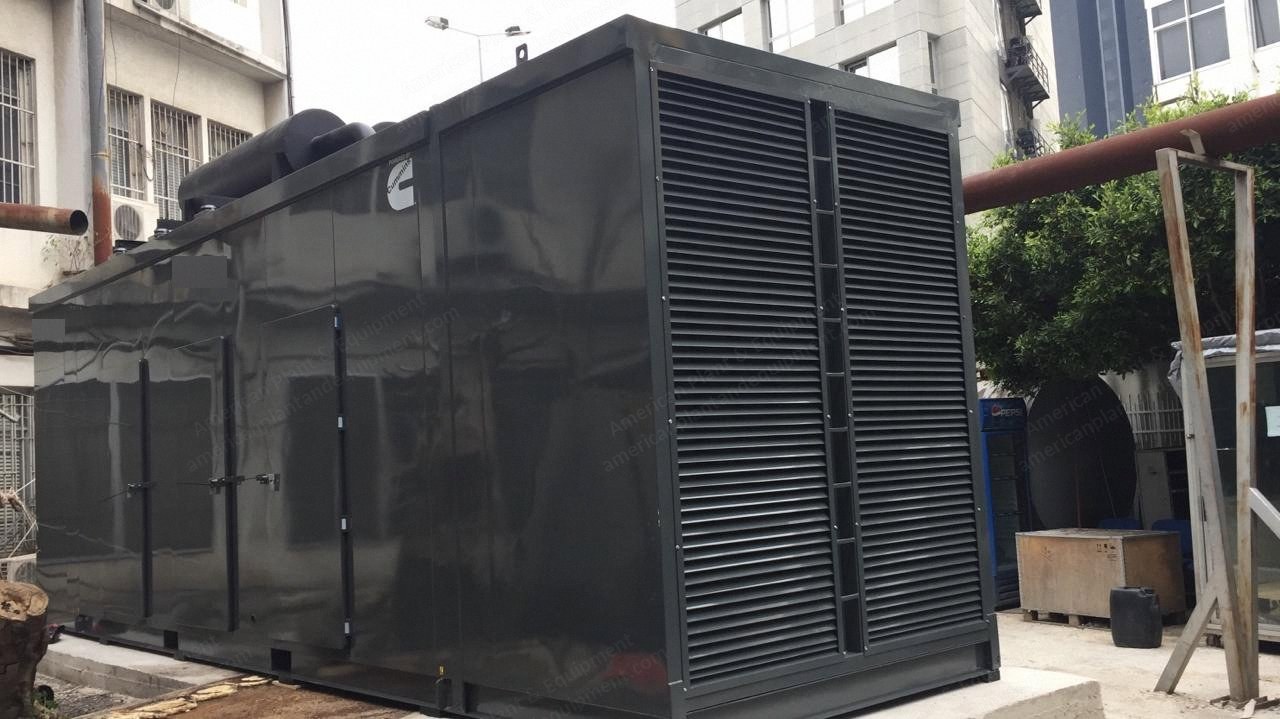 Cummins, KTA50-G3, Containerised Diesel Generator, 1275 kVA, 50 Hz