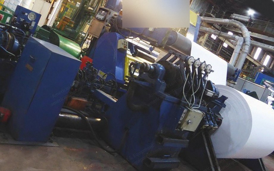 Jagenberg, Vari Step, Slitter Rewinder, Width 300mm, Roll Diameter 1500mm, 11 Slitters