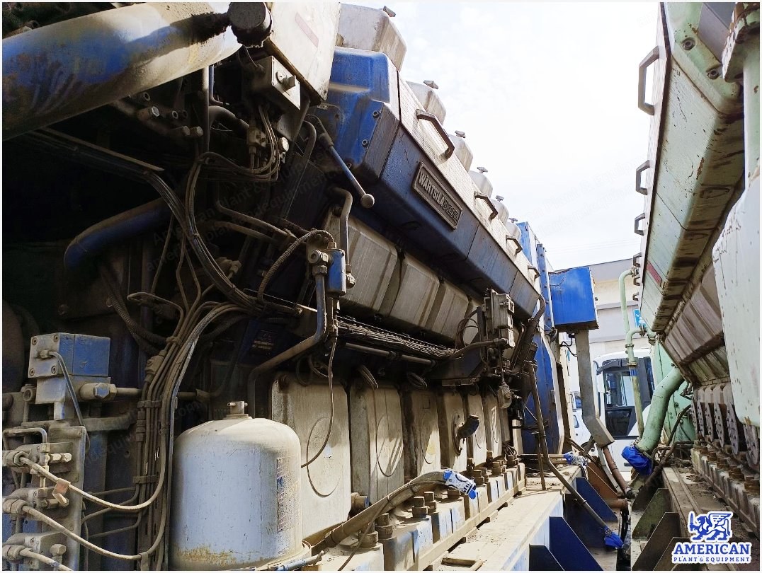 Wartsila, 12V32LNE, 1998, 4860 kWe, 11 kV, 60Hz, Diesel Generator