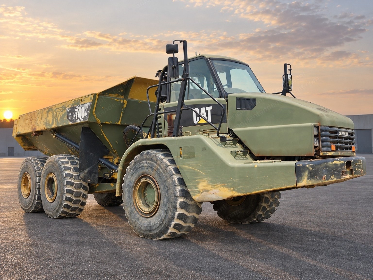 Caterpillar, 740, 2007, Articulated Dump Truck, 31.5 Cubic Yard Capacity