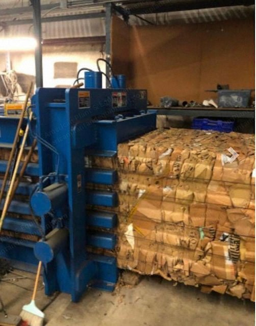 Harris Selco, HLO-508A40, 2005, Auto Tie Baler, 8" Cylinder, 40 HP, 50"x45" Feed Opening