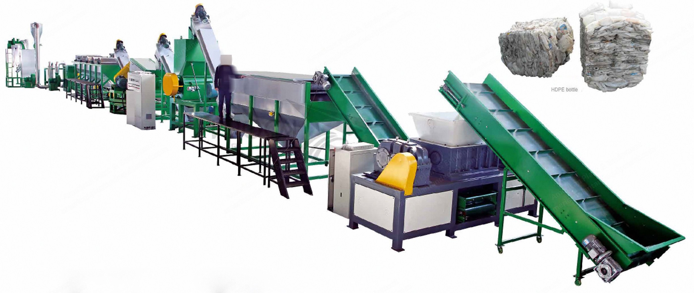 NovaStar, RL136, Plastic Washing Line, Capacity: 500-1000 kg/h, CE & ISO9001 Certified
