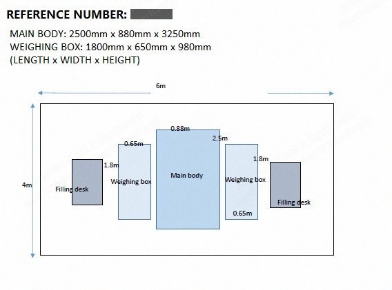 NovaStar, PC104, Double-Port Down Pillow Filling Machine, 2 Filling Ports, 6 Weighing Silos, 3.75 kW