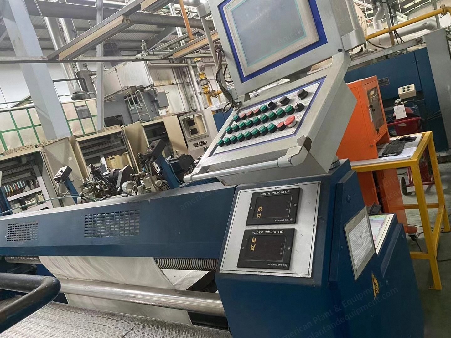 Ehwha Stenter, 2015, 2600mm, 8 Chambers, Gas Heated