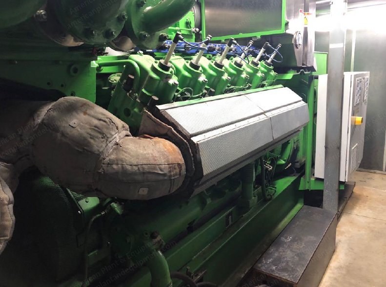 Jenbacher, JMS 412 GS-NL, 2007, 845kW, Natural Gas, 50Hz