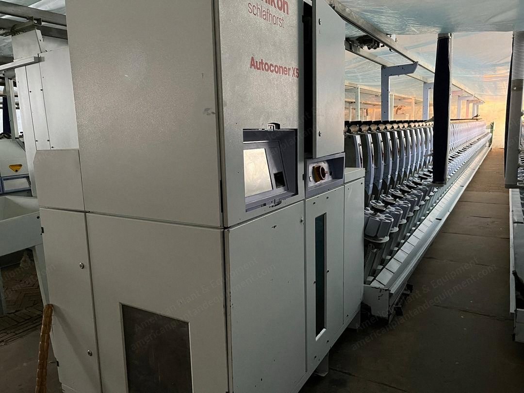 Schlafhorst, X5 RM, 2012, Autowinder, 60 Positions, 6 Inches Traverse