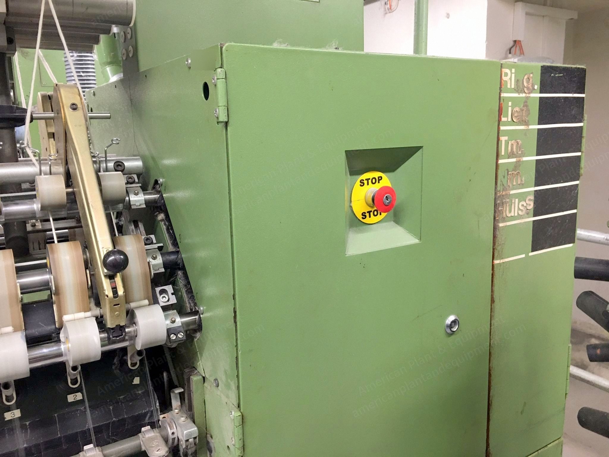 Zinser, 421, 1991, 400 Spindles, 82.5mm Pitch, 52mm Ring Diameter, SKF PK1601 Drafting
