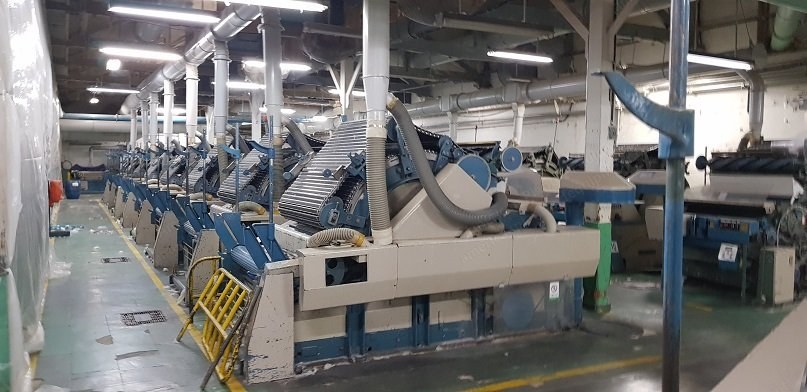 Toyota, CN, 1979/1986, Carding Machines, Can Size 24x42", With Chute and Lap