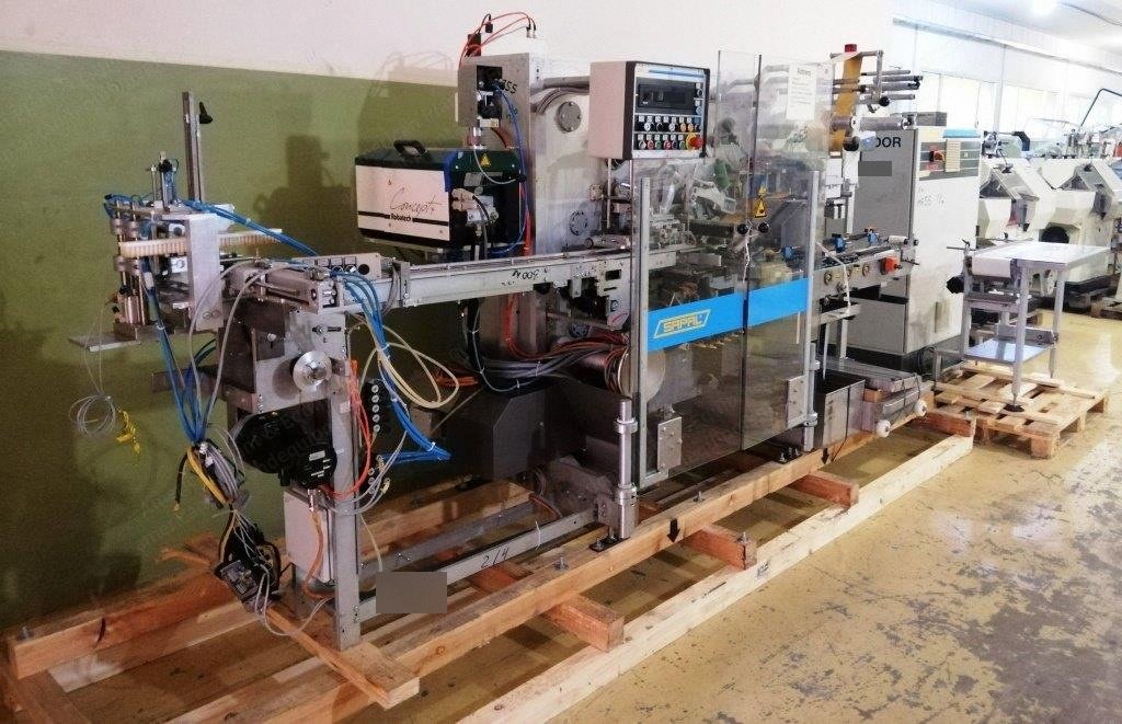 Sapal, J, Automatic Chocolate Envelope Wrapper, Up to 300 wraps/min