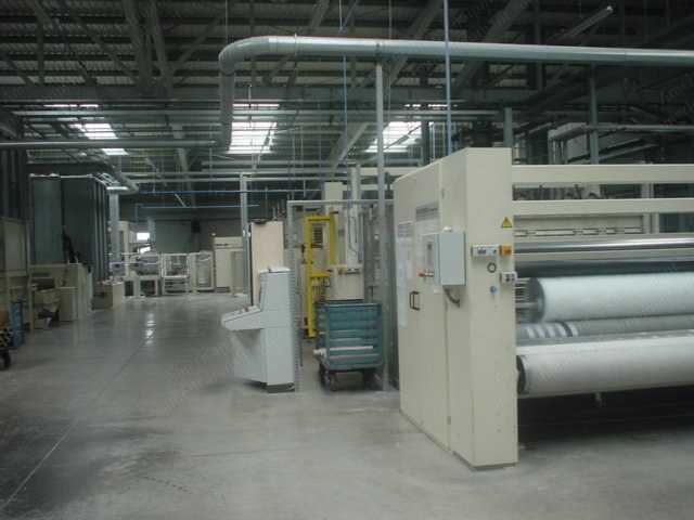 Spinnbau, Fleissner, 2008, Thermobonding Puffy Nonwoven Production Line, 4500mm, 500-900 kg/h