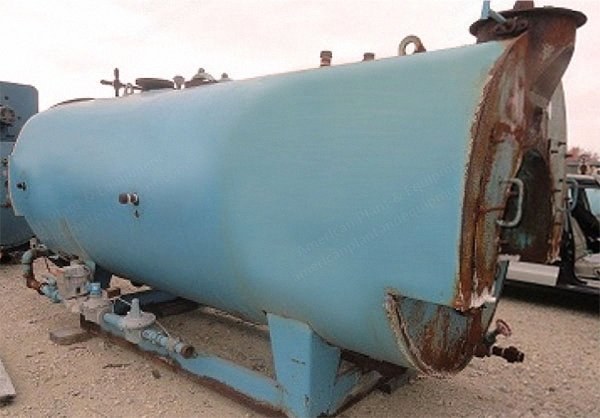 Kewanee, H3S-200-OH-G, 1995, High Pressure Steam Boiler, 200 HP, 150 PSI, Natural Gas
