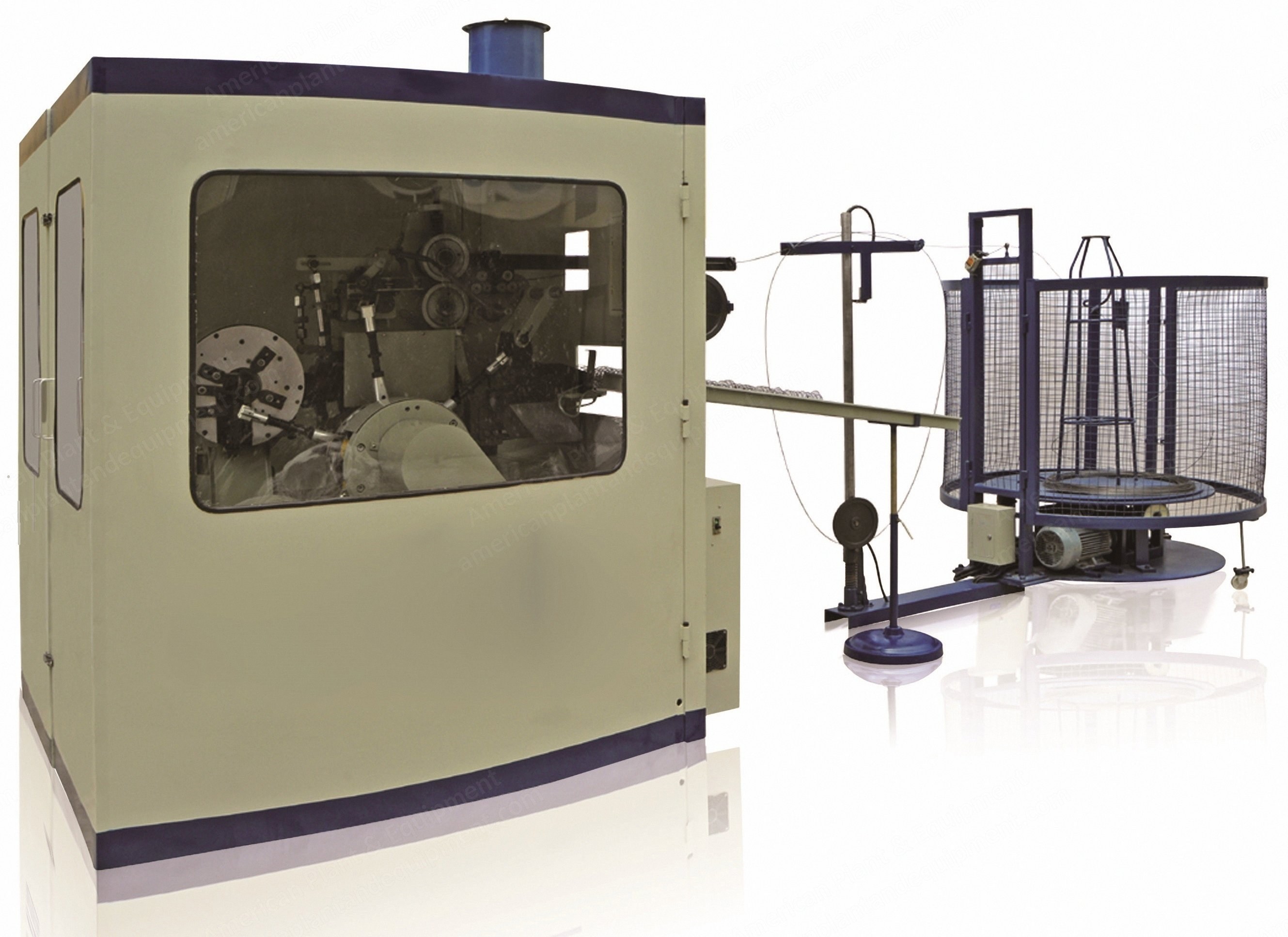NovaStar, SB239, Automatic Bonnell Spring Coiling Machine, 60 springs/min, 1.9-2.5mm Wire Gauge