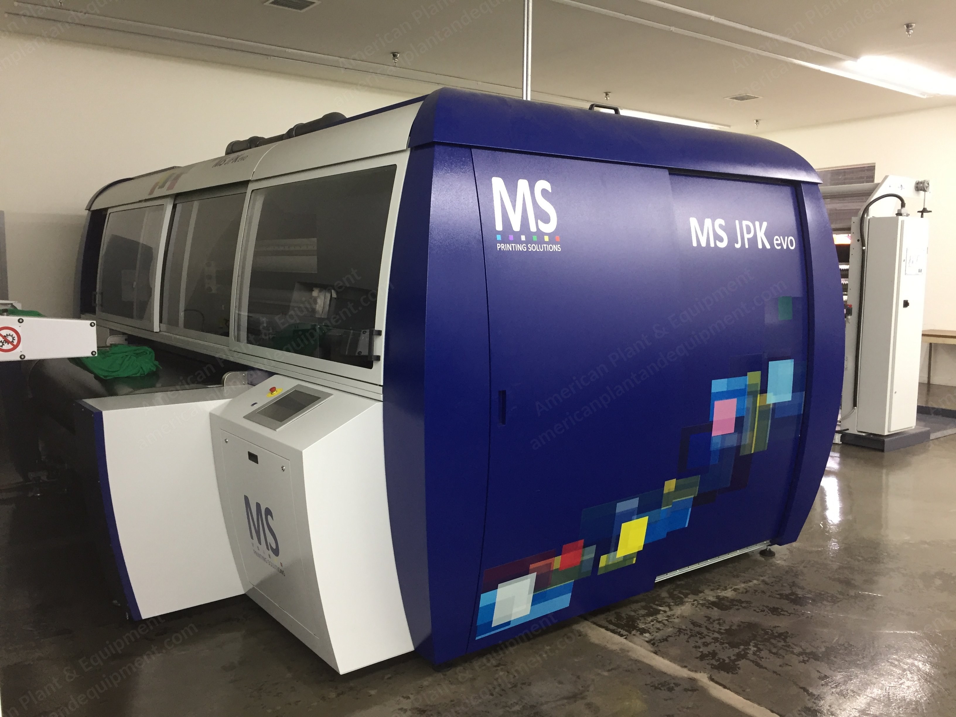 MS, JPKEVO, 2016, Direct Inkjet Printer, 1800mm Width, 32 Printing Heads