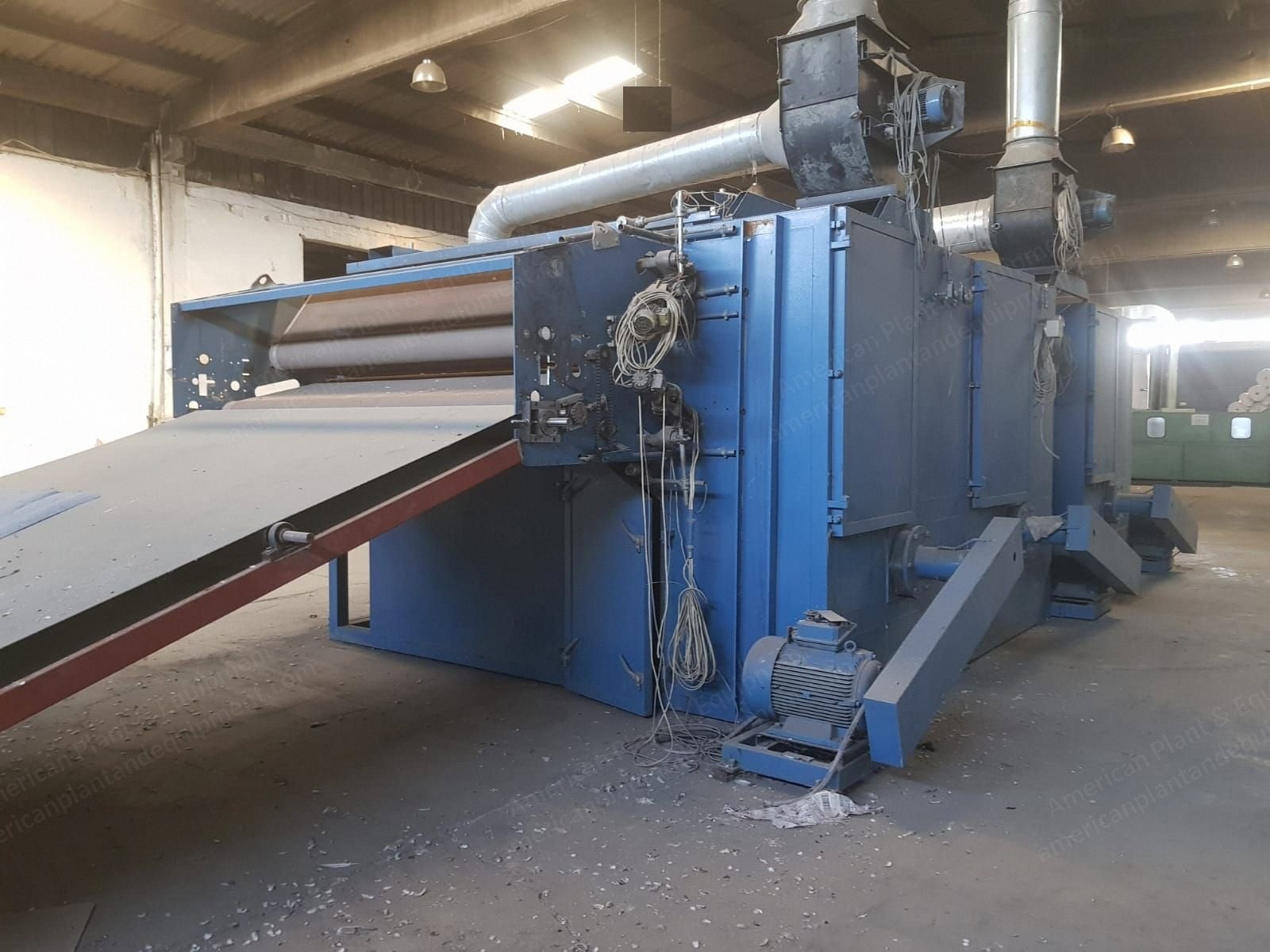 Santex, Thermobonding Oven, 1994, 2600mm, 600 kg/hr, Gas Heated