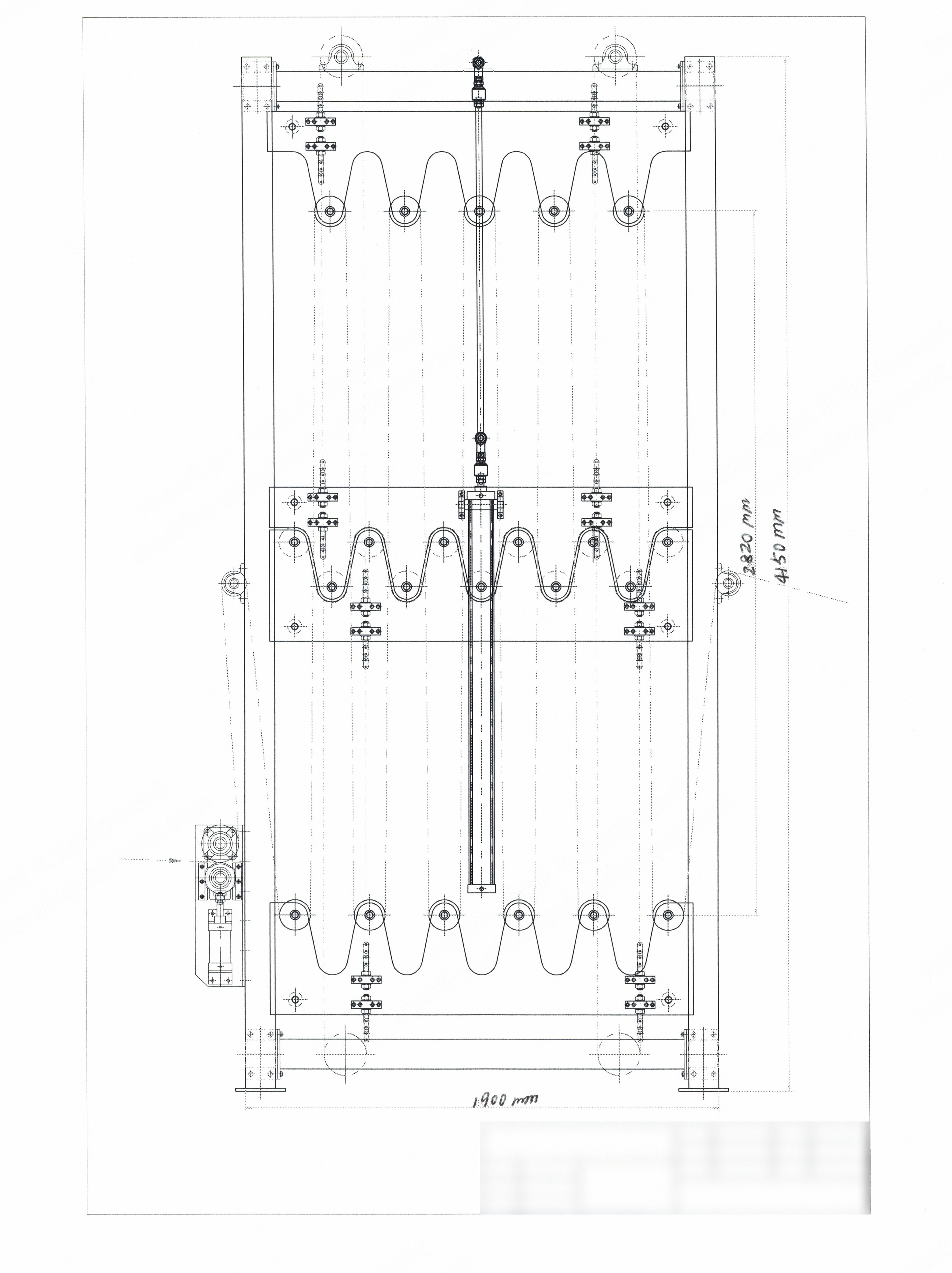 NovaStar, Fabric Accumulator, 2800mm (110") Width, 42m Capacity