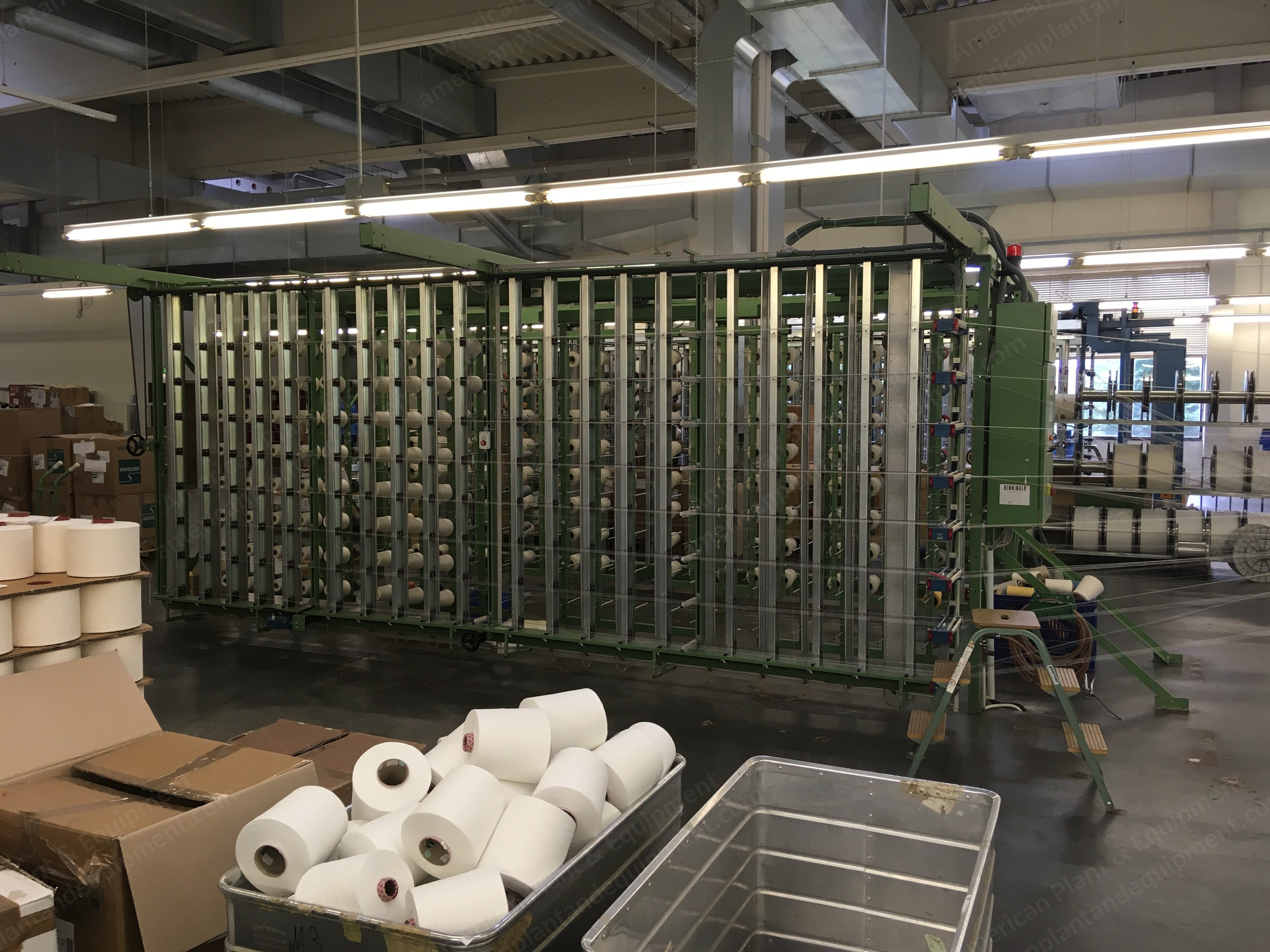 Karl Mayer, Econ-O-Matic, 2001, Sectional Warping Machine, 2250mm Working Width, 1000mm Flange Diameter