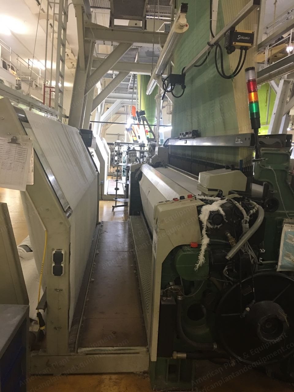 Picanol, Omni-F-6-J-340, 1998/2001, 340cm, Air Jet Weaving Looms, Staubli LX 1600B Jacquard