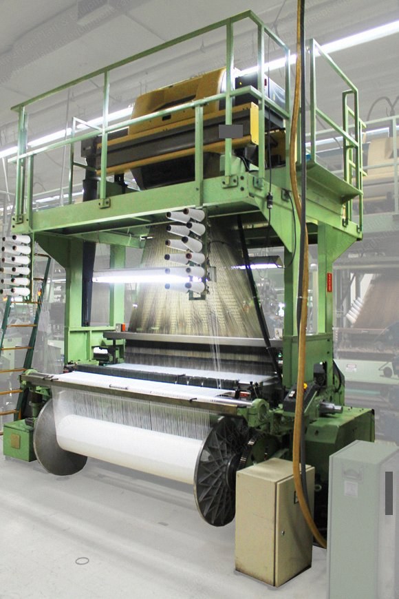 Dornier, Vaupel, 2001, Woven Label Loom, 8 Colors, Staubli LX 1600 Jacquard
