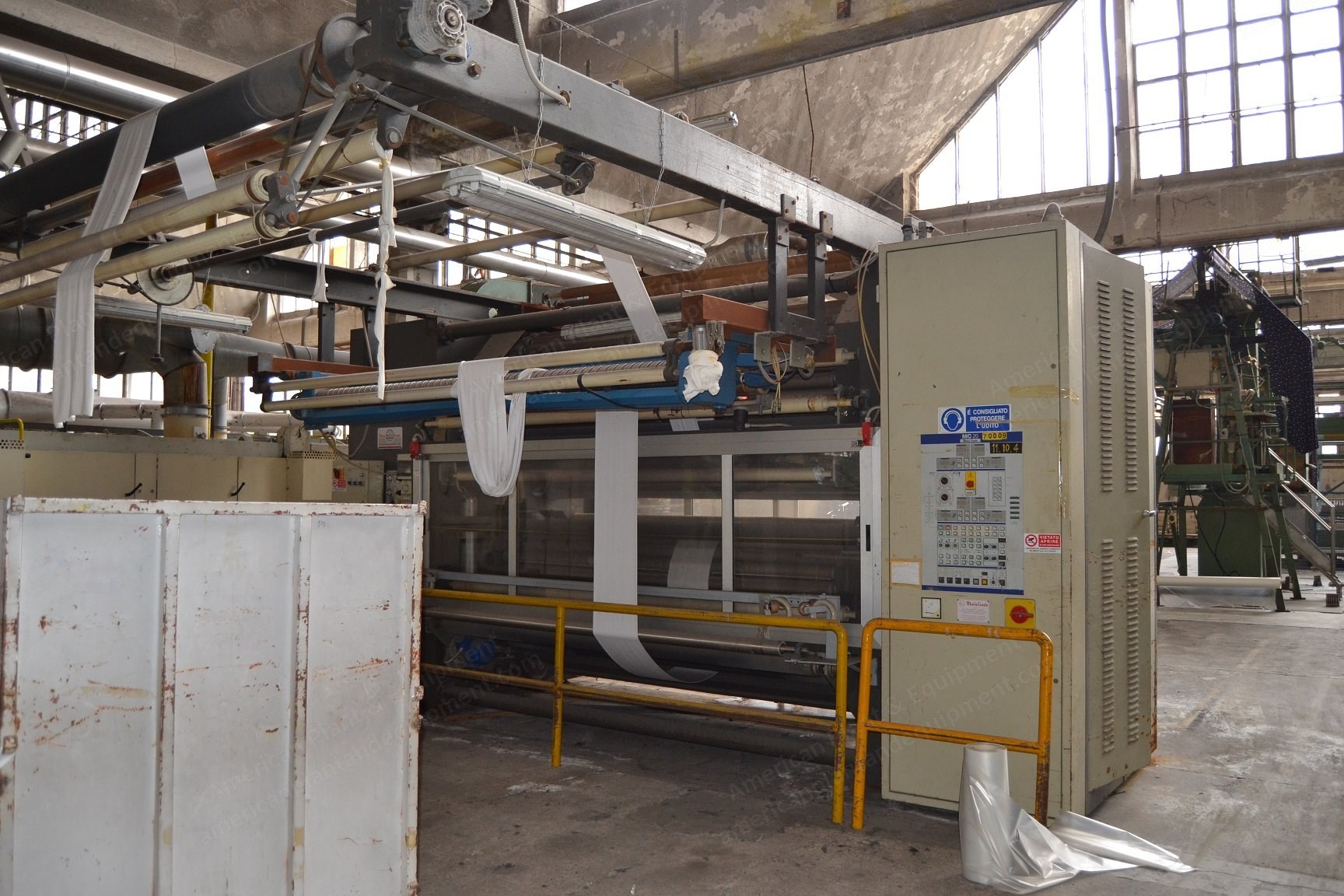 Mario Crosta, Raising Machine, 1996, 2400mm, Duplex Double Drum