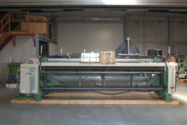 Picanol, Omni-4-R-380, 1997, Air Jet Loom, 3800mm Working Width, 4 Colors, Staubli 2670 Dobby