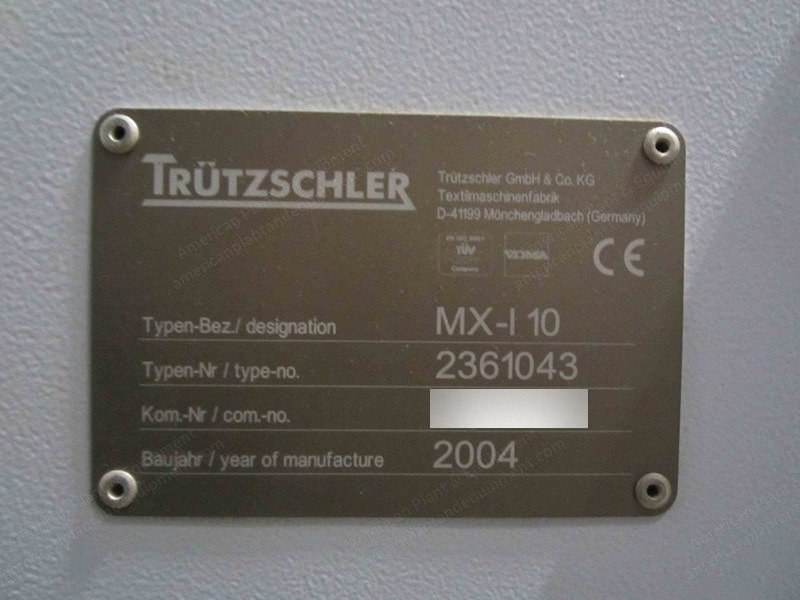 Schlafhorst, Autocoro 360, 2005, Open End Spinning Plant, 4320 Rotors, 12 Machines