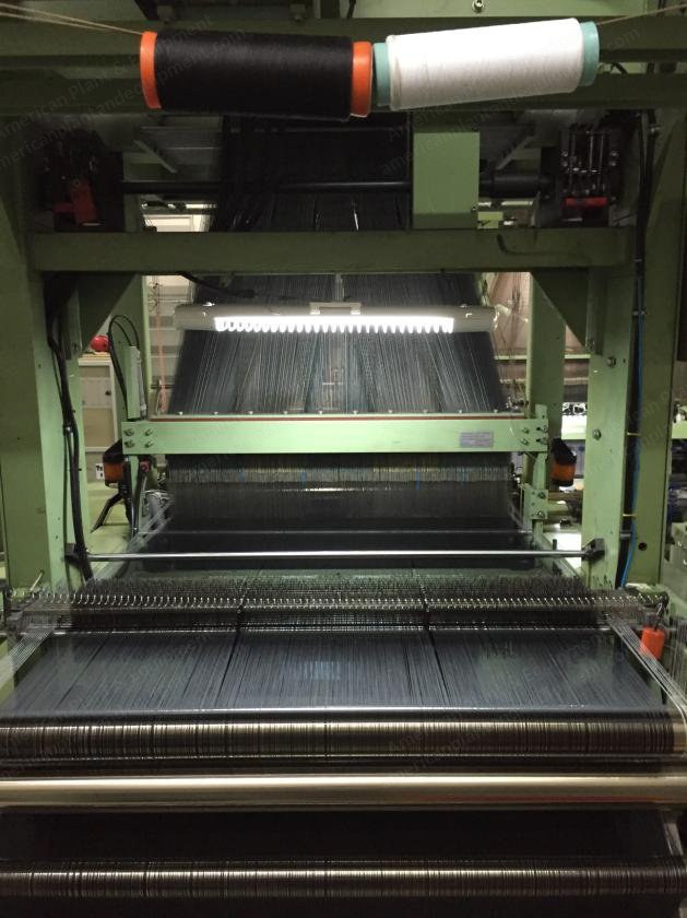 Mueller, Complete Jacquard Label Production Plant, 1995 to 2007, 17 Weaving Machines, 1150mm Working Width