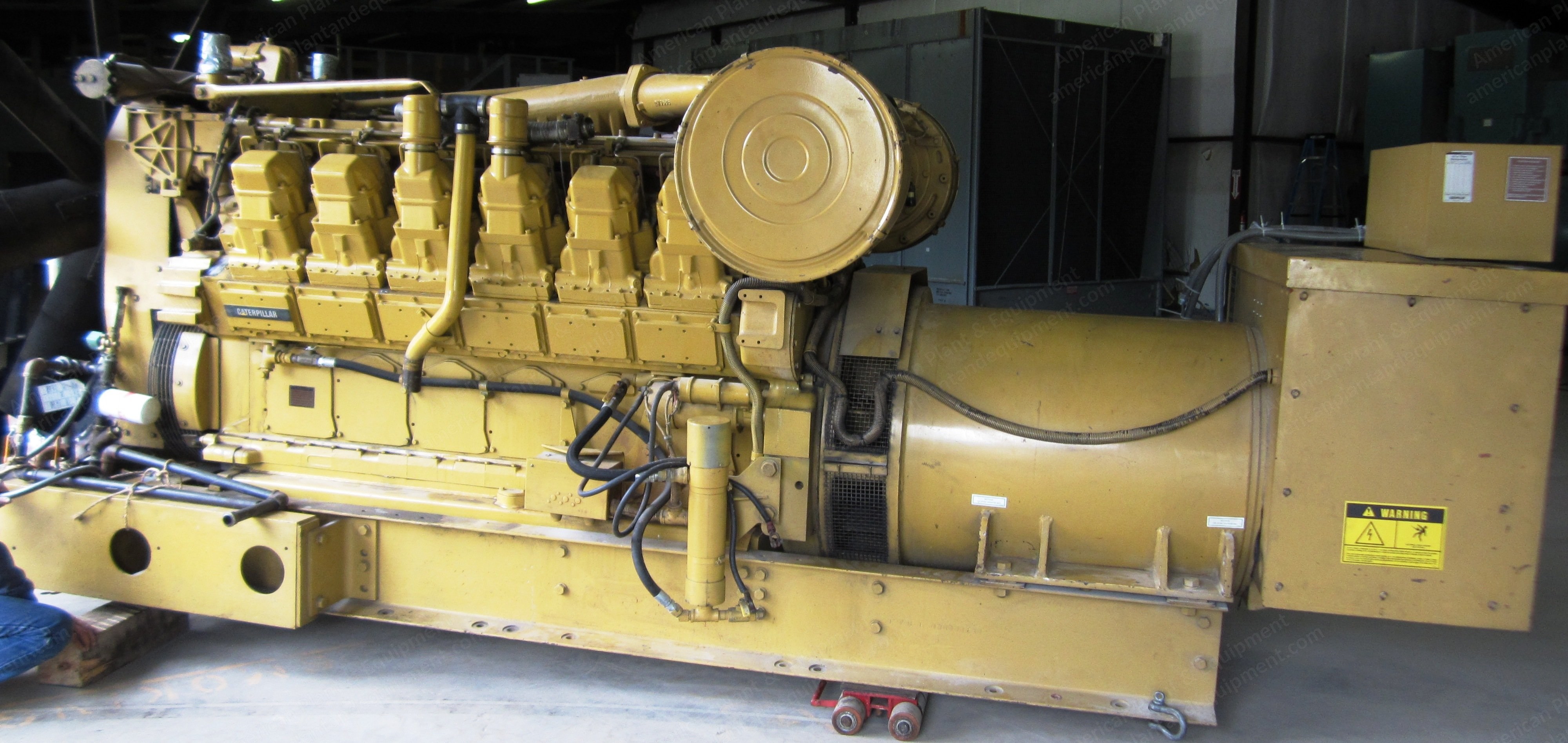 Caterpillar, 3512STD, 910 kW, 480V, 60Hz, Diesel Generator Set
