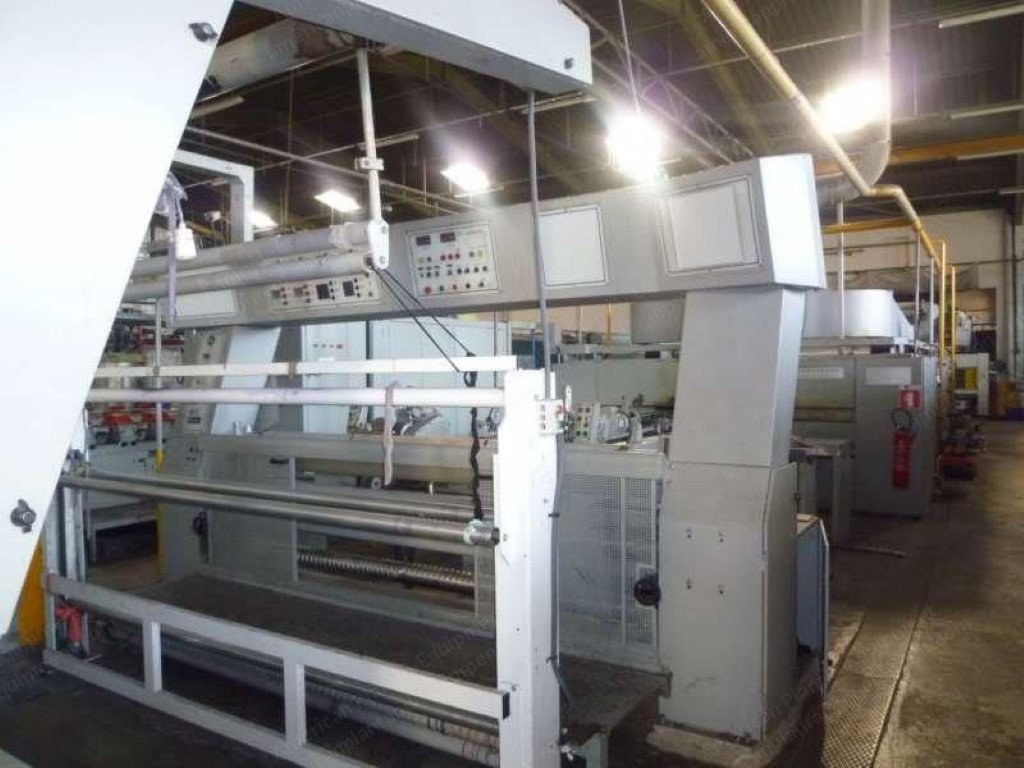 Icomatex, 2001, 2600mm Working Width, 2 Chambers, Gas Heated, Vertical Pin Chain
