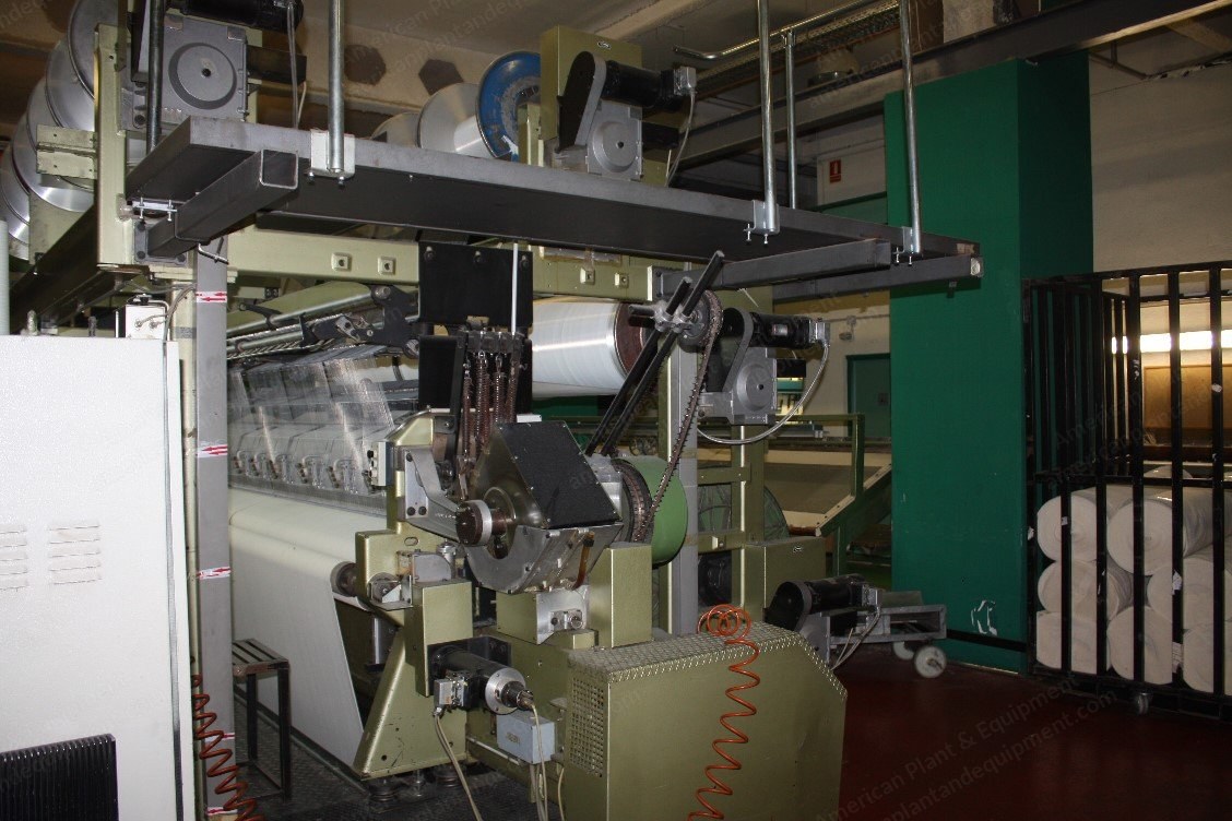 Karl Mayer, KS 4 FBZ EBC/EAC, 1990, Tricot Towel Knitting Machine, 136" Width, E24 Gauge